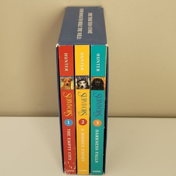 Survivors Book Set Erin Hunter Warriors Author Books 1-3 #481 - Picture 3 of 12